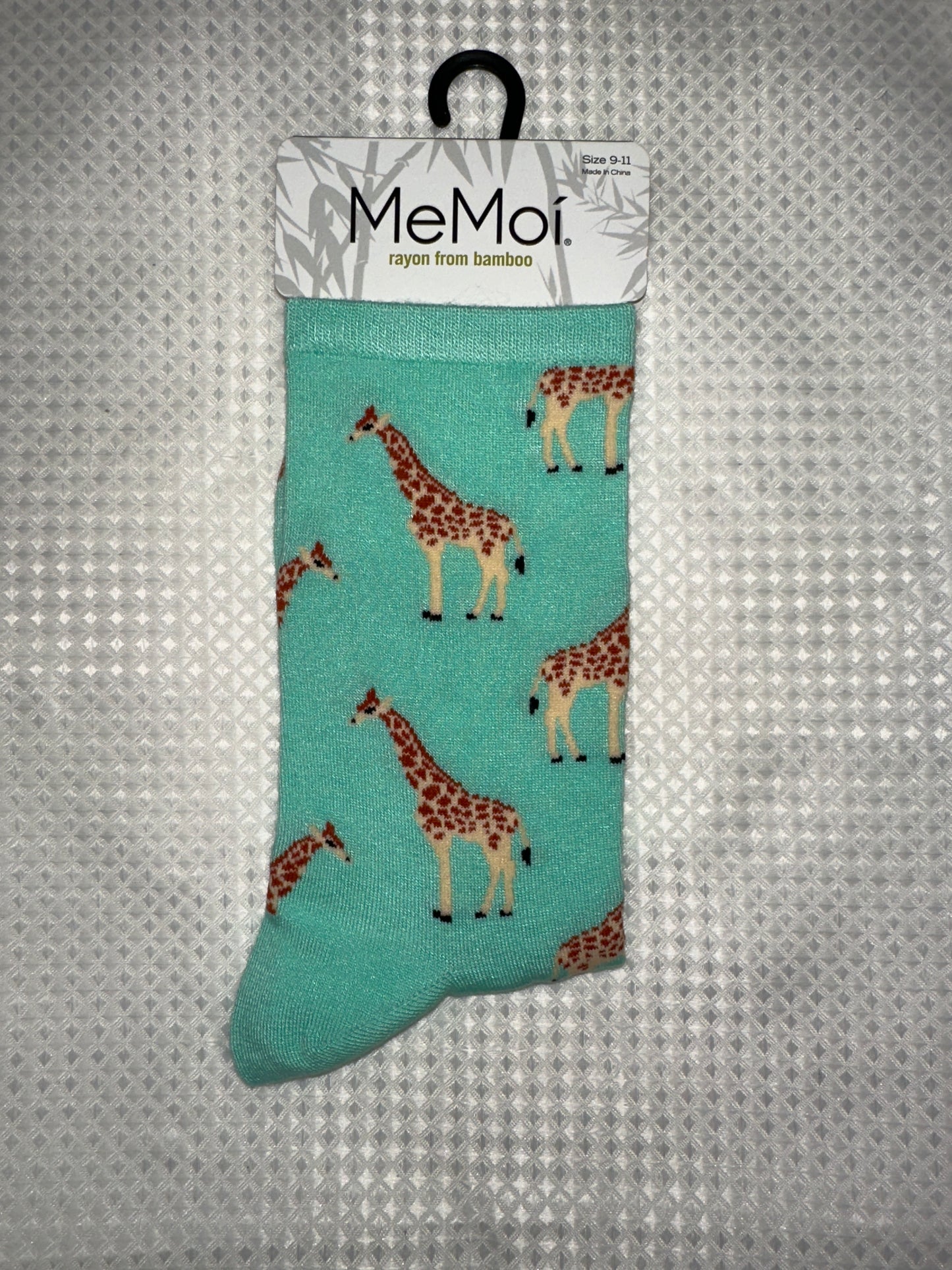 Giraffes Bamboo Crew Sock