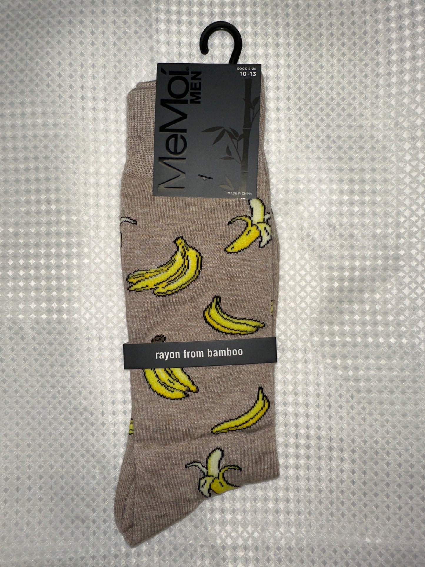 Bananas Men's Bamboo Crew Socks