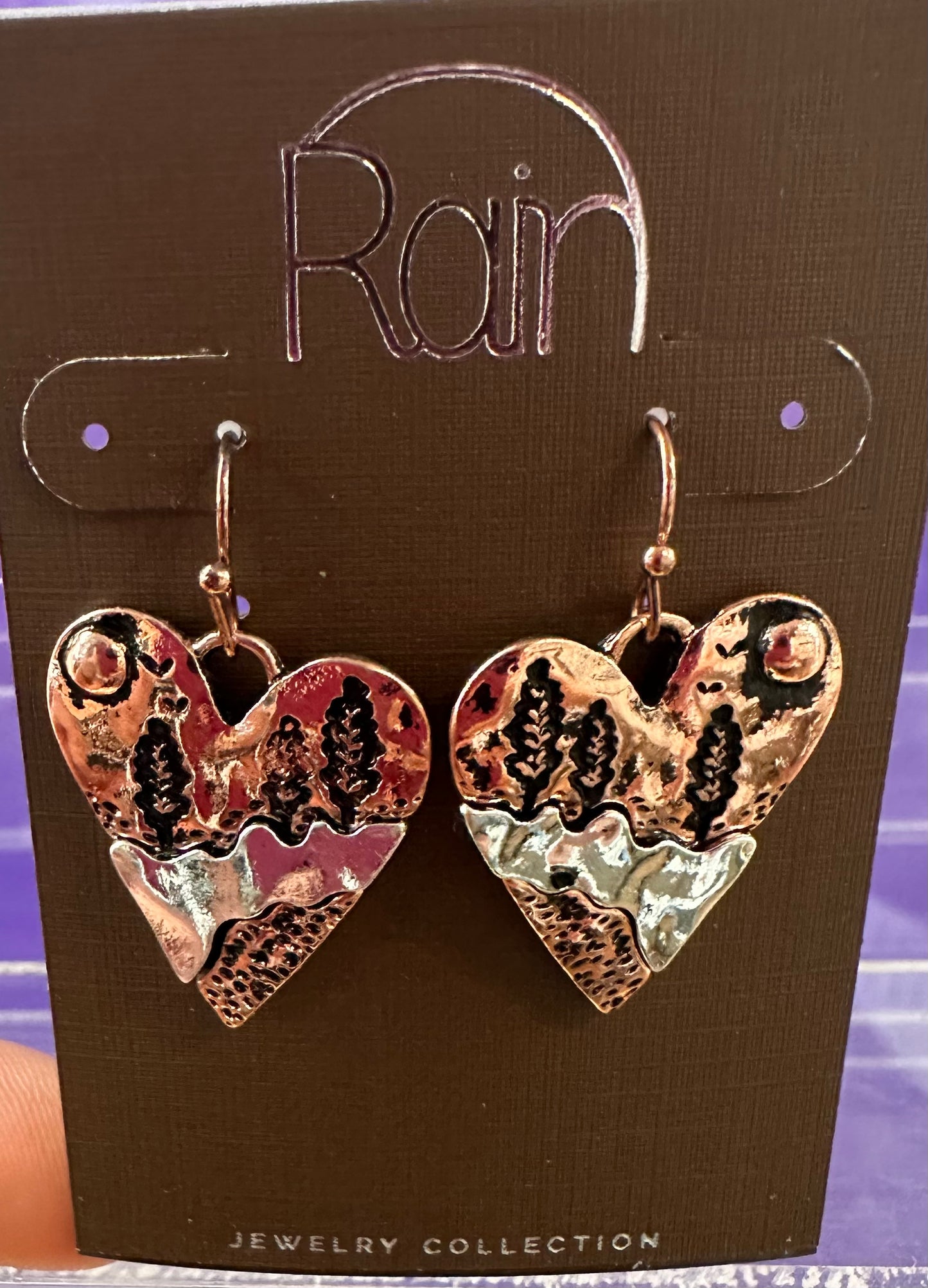 Mlt Home of my Heart Rain Earrings