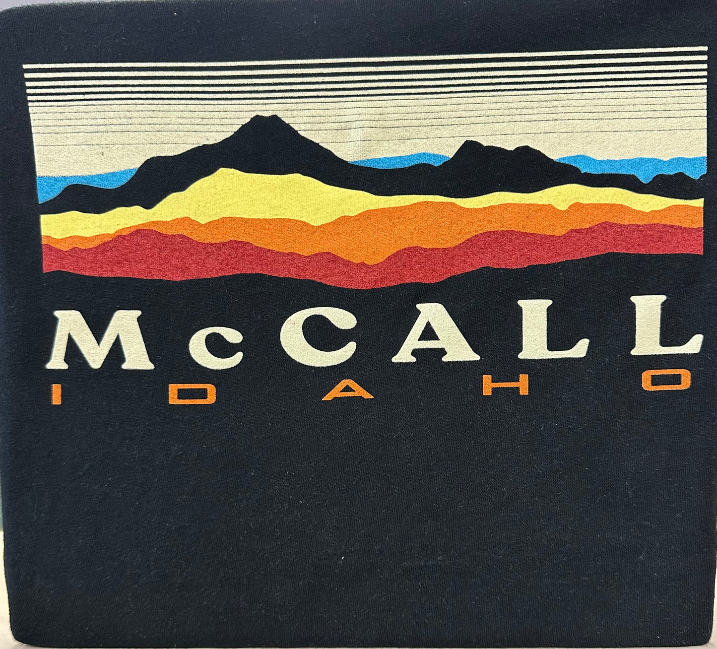 Black McCall Mountains Sweatshirt