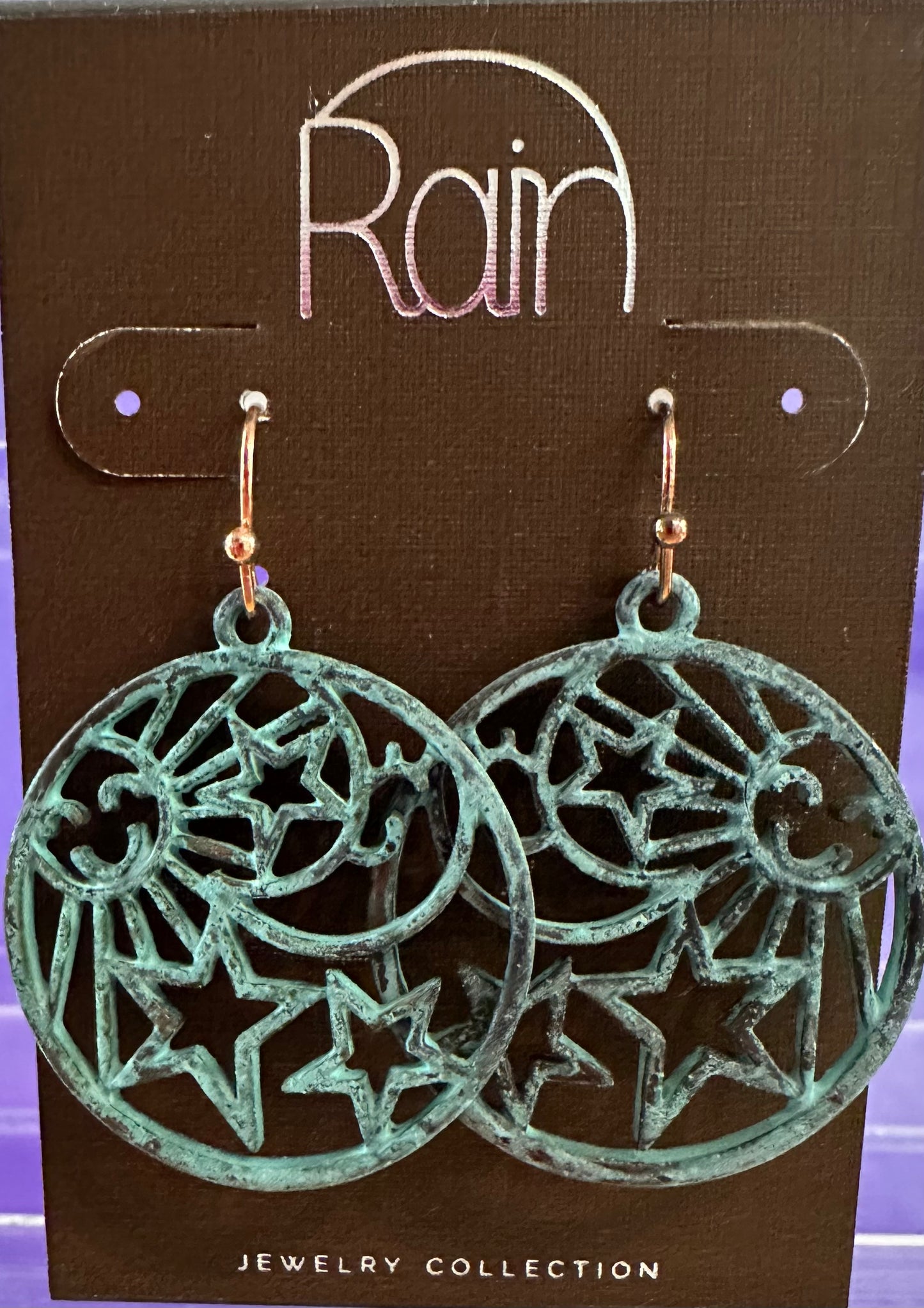 Patina Night & Day Rain Earrings