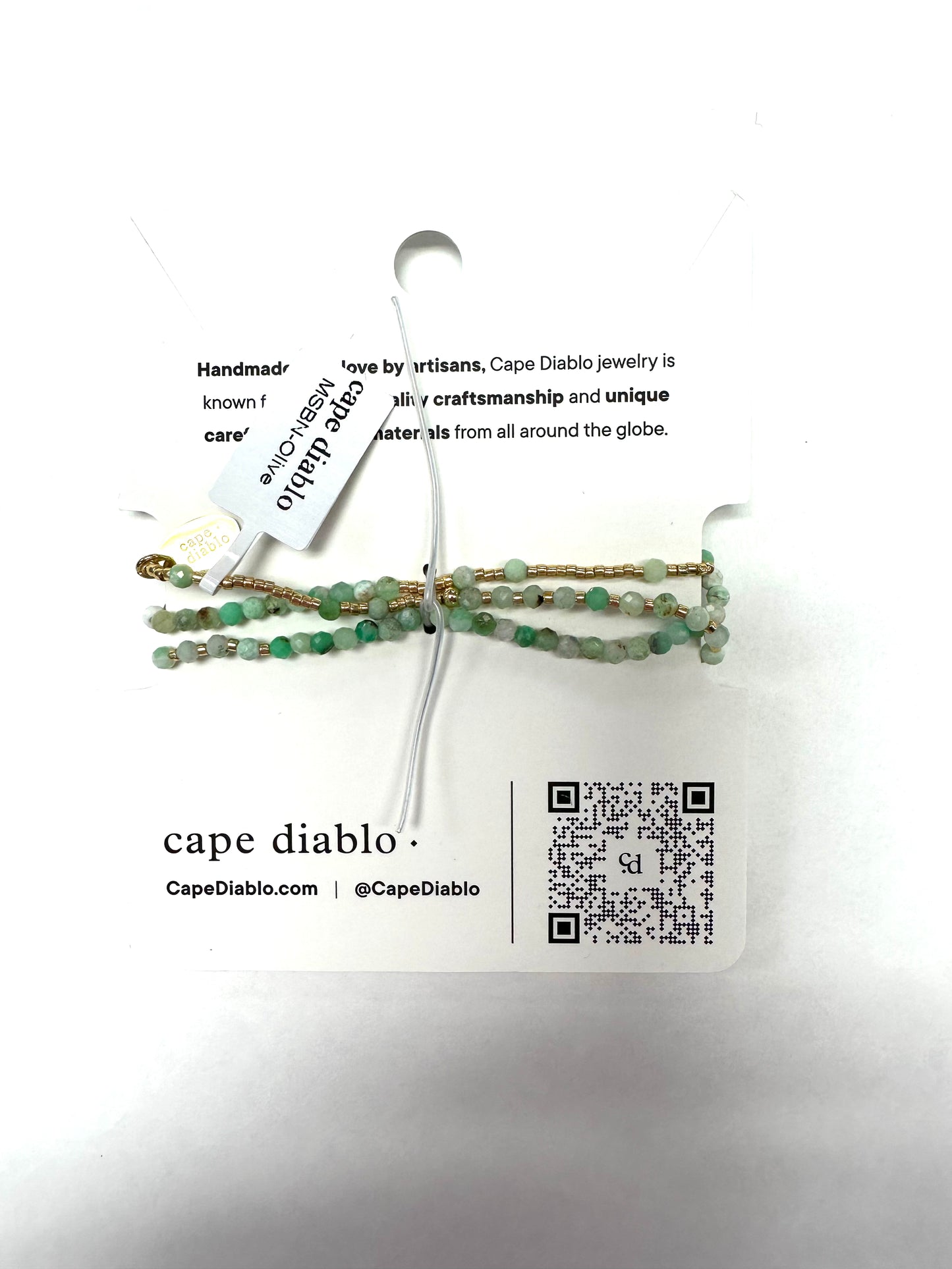 Mystic Olive Charm Multi-Style Bracelet/Necklace