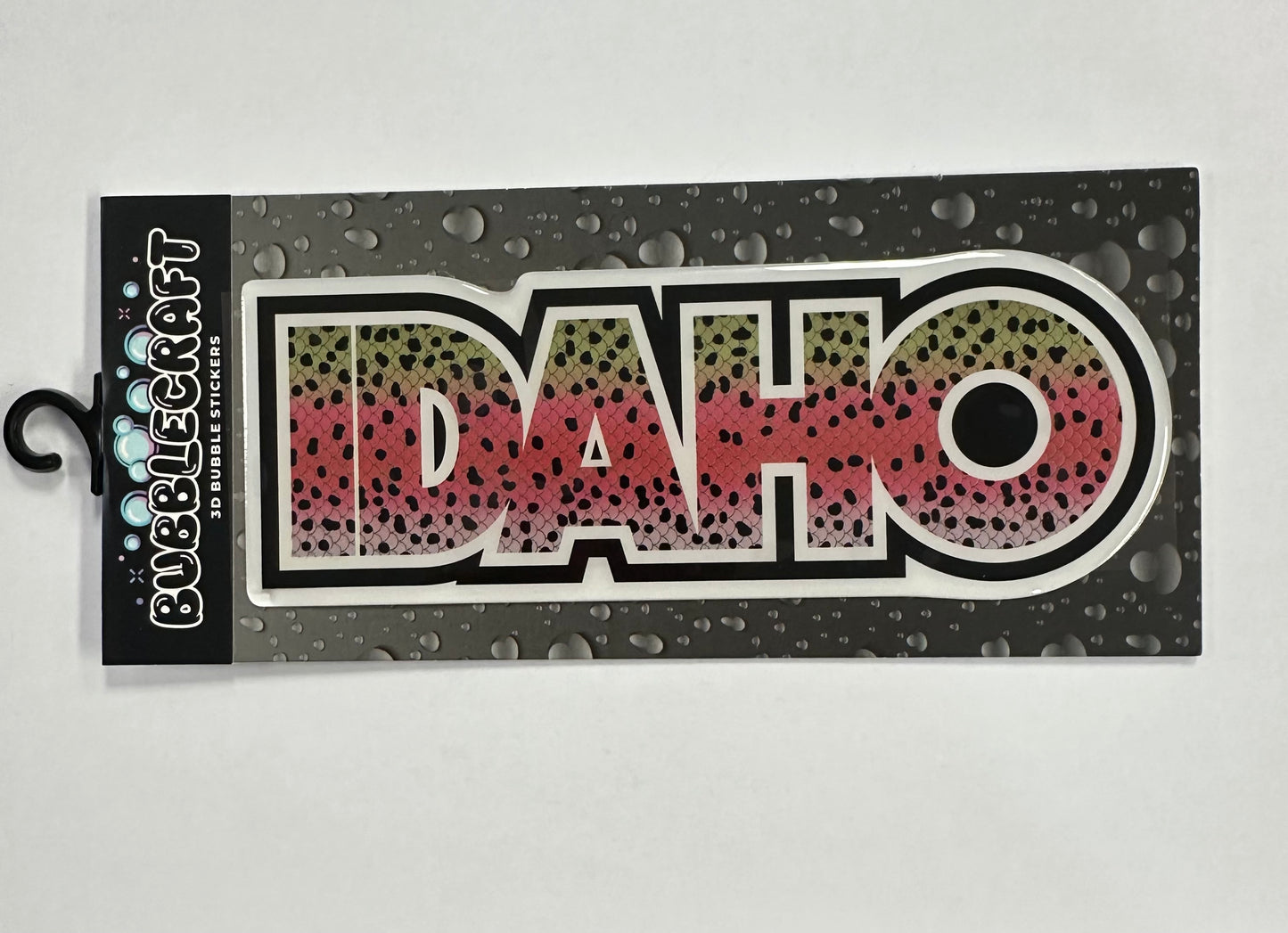 Idaho Rainbow Trout Bubble Stickers