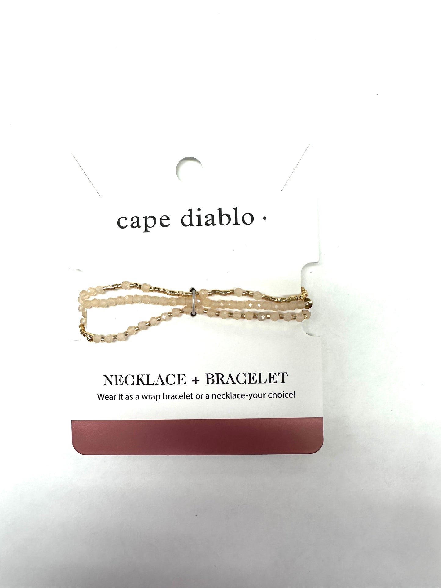 Champagne Radiance Multi-Style Bracelet/Necklace