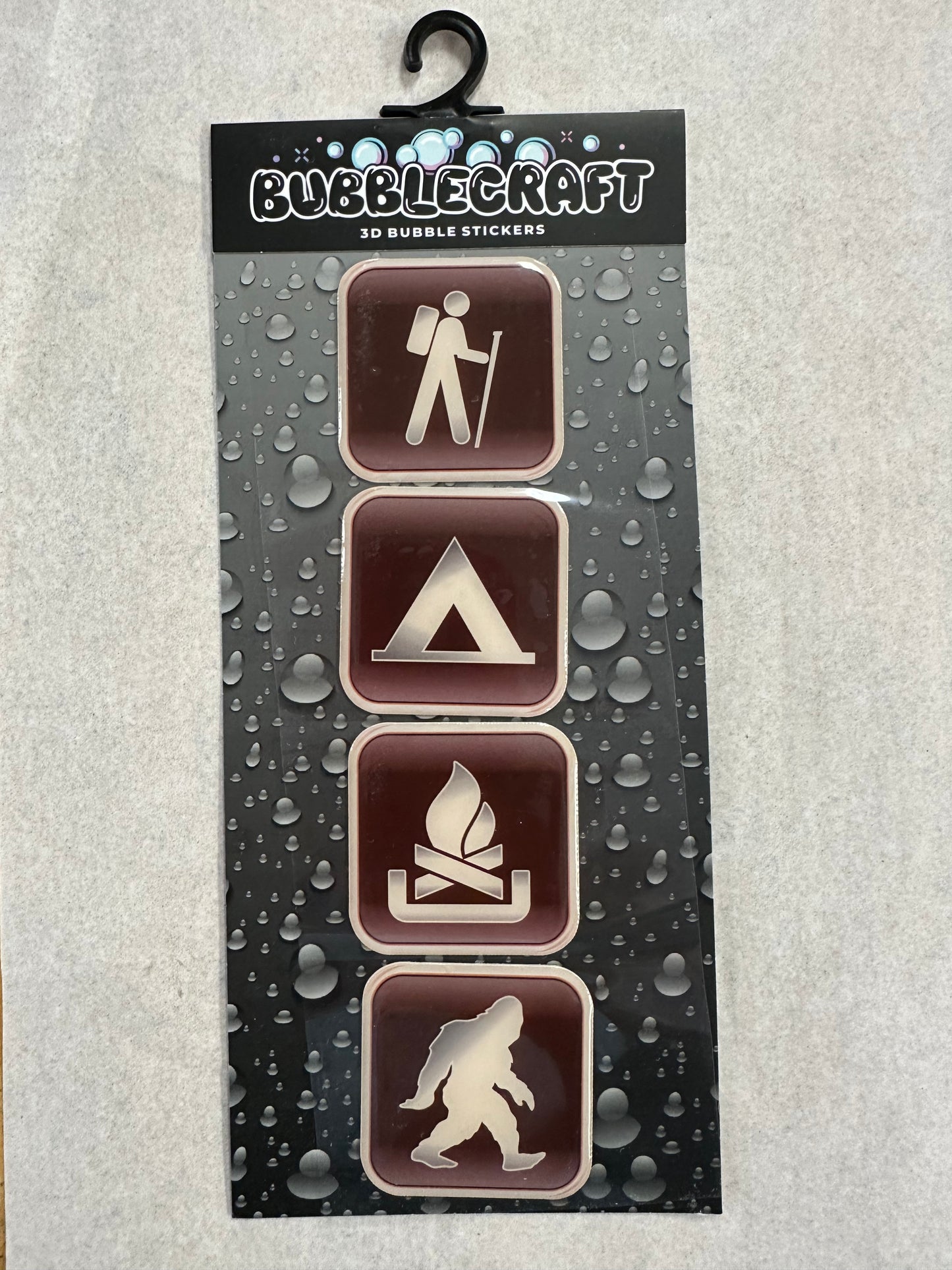 Park Icons Bubble Sticker