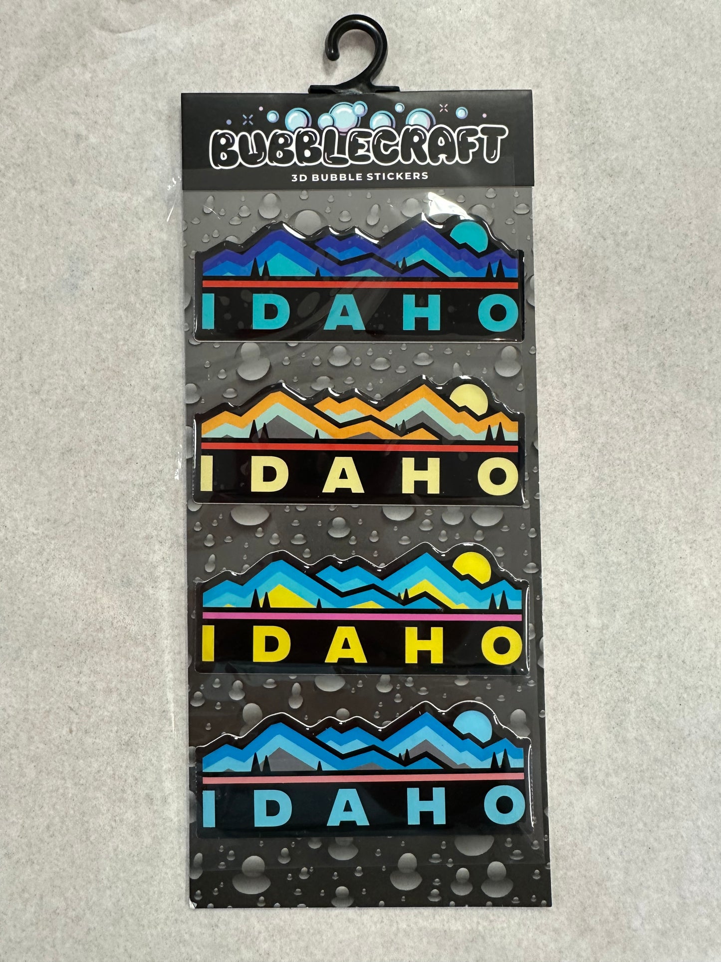 Idaho Sunset Bubble Sticker