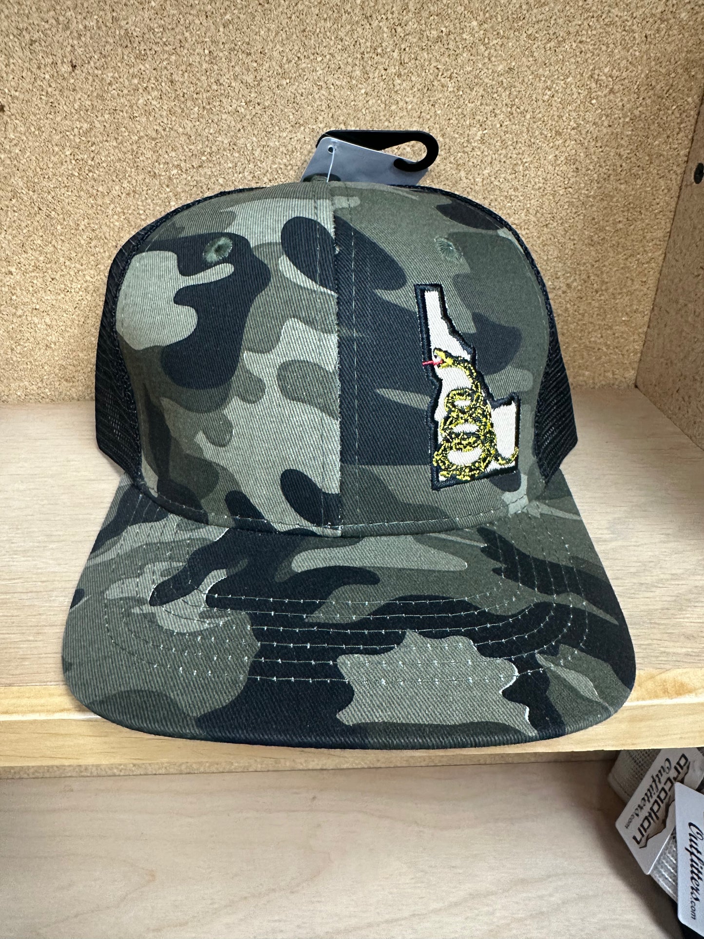 D.T.O.M Camo/Black Hat