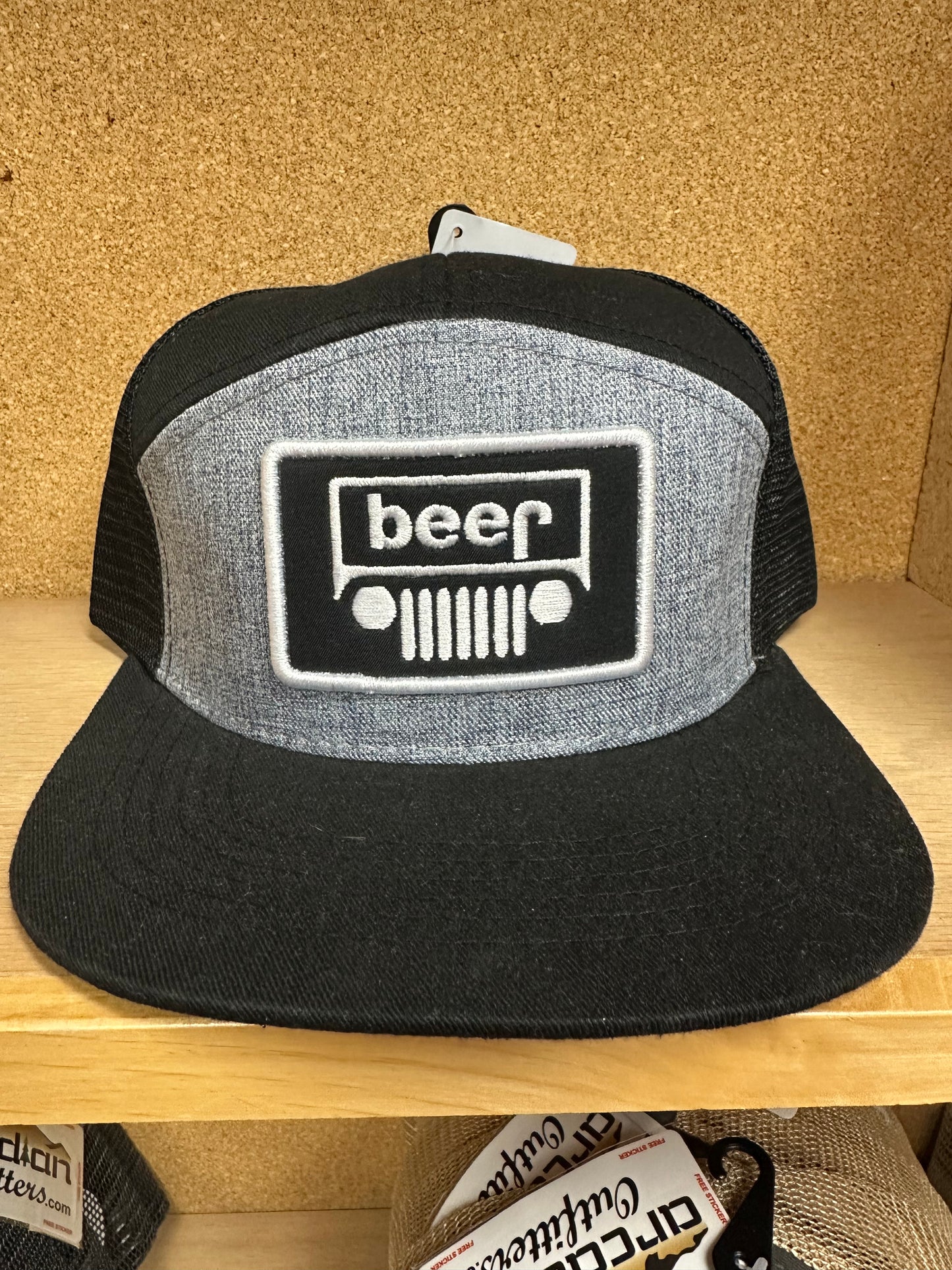 Beer Jeep Blk Hat