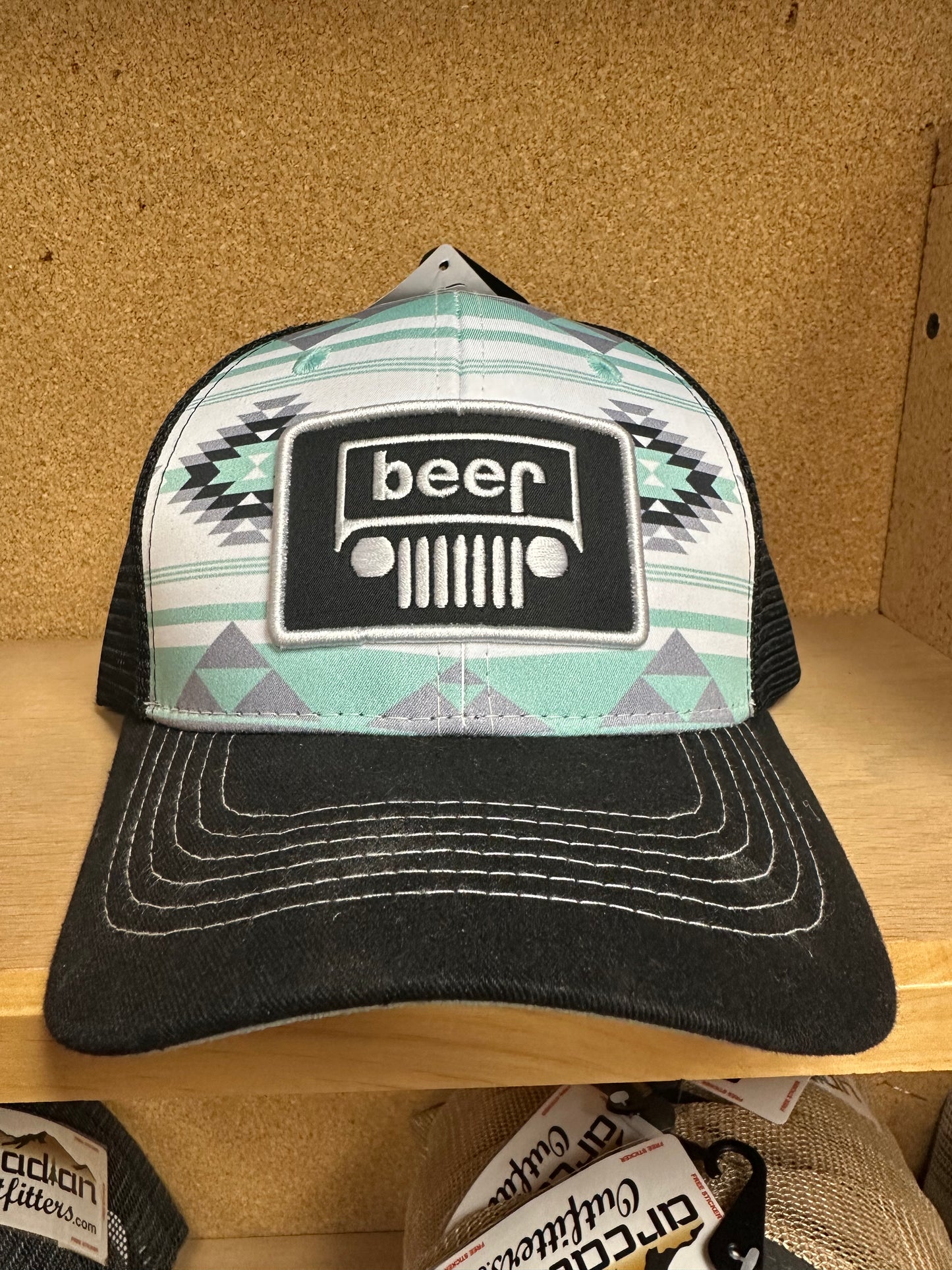 Beer Jeep Green Hat