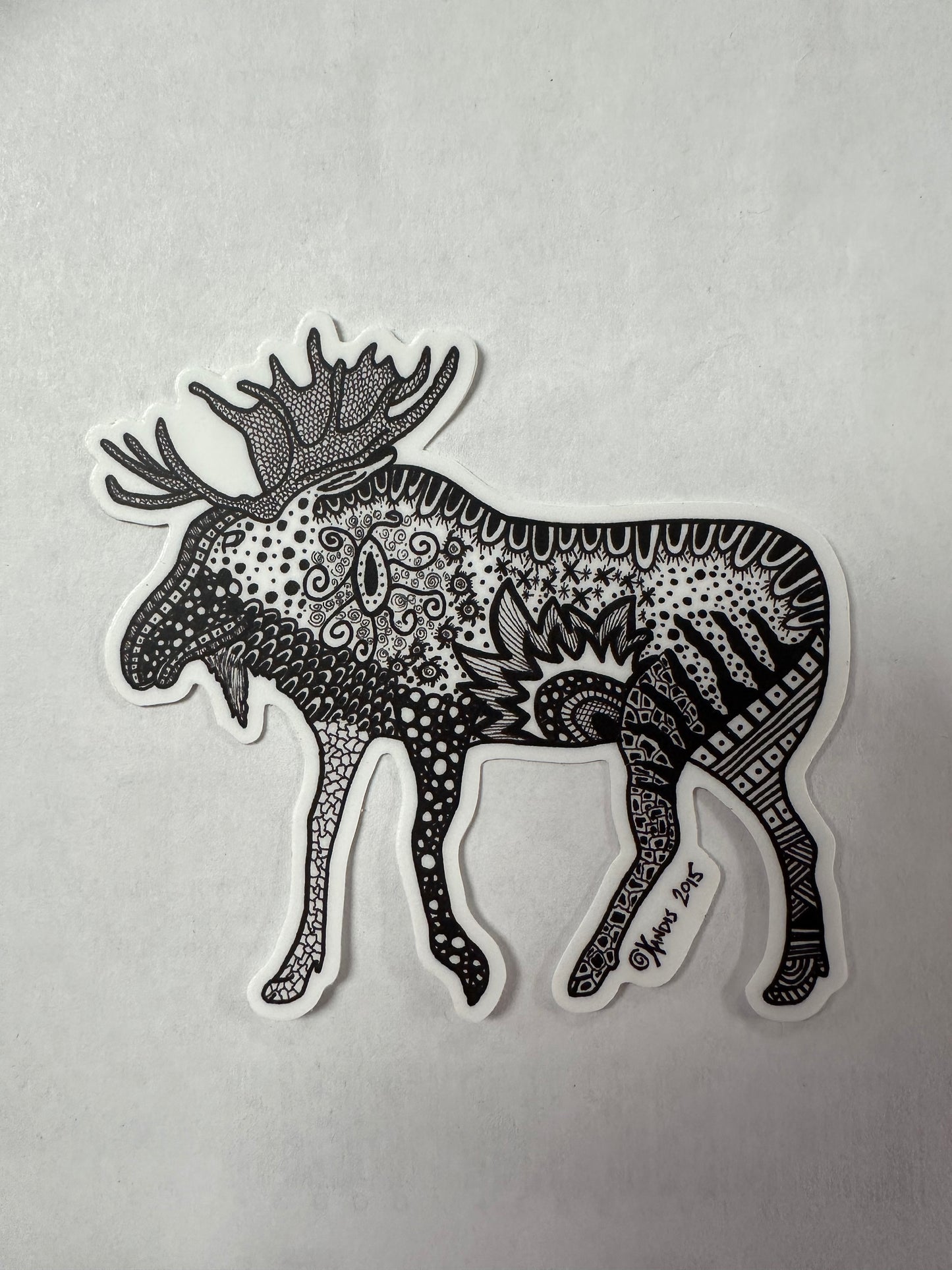 Moose Sticker