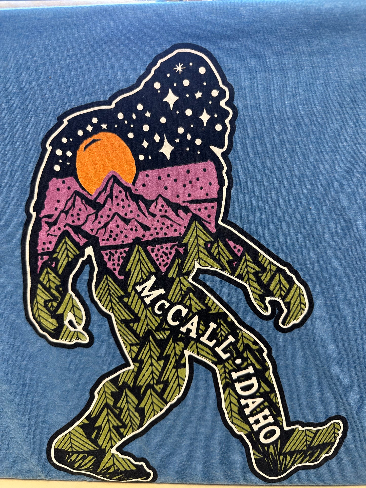 Starry Night BigFoot T-Shirt