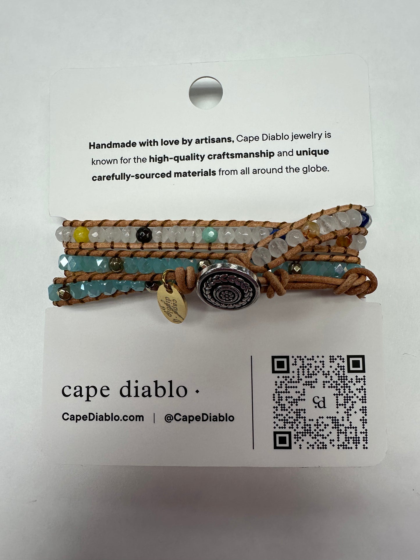 Healing Opal Protection Wrap Bracelet