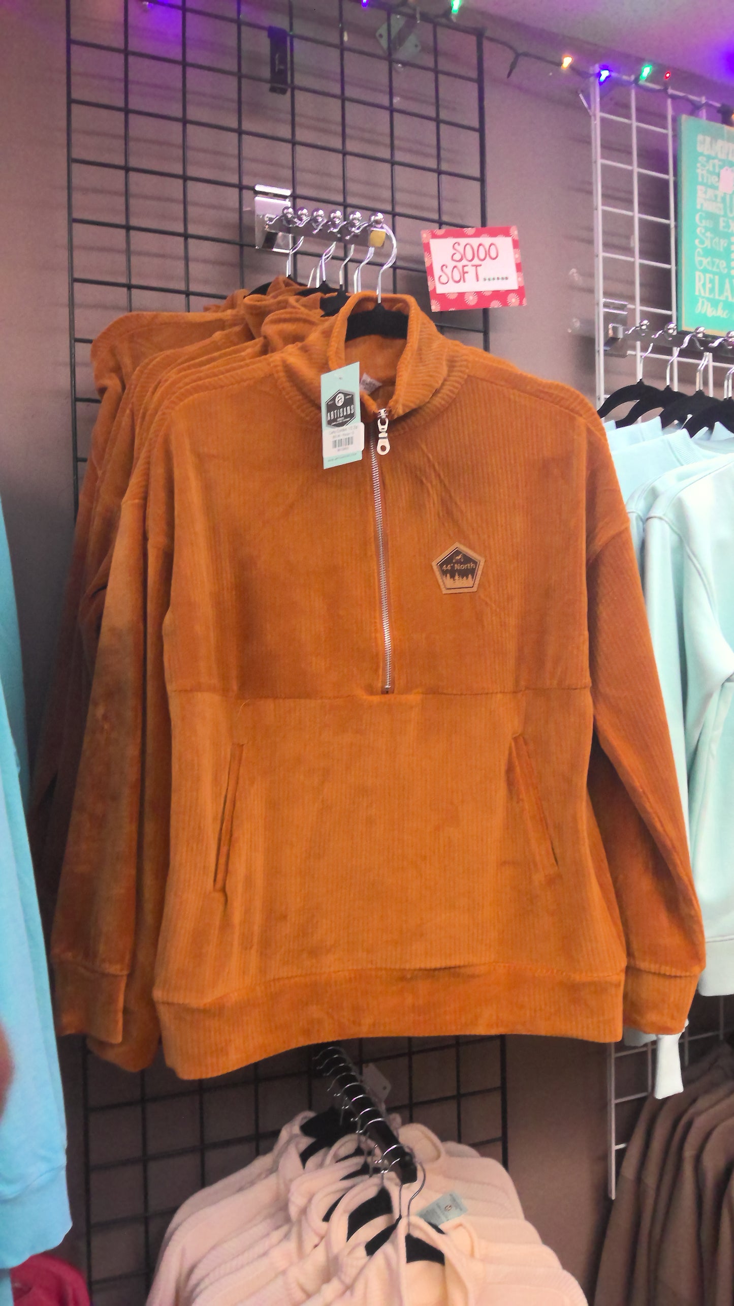 Carly Corded 1/2 Zip