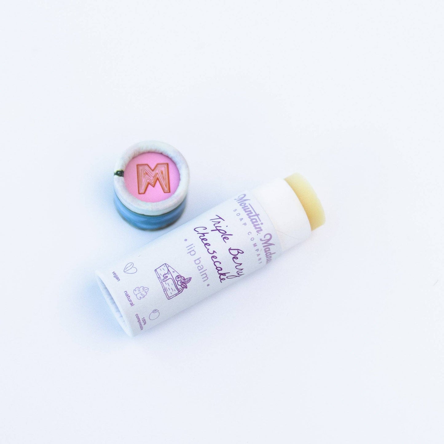 Triple Berry Cheesecake Lip Balm | Sweet & Creamy