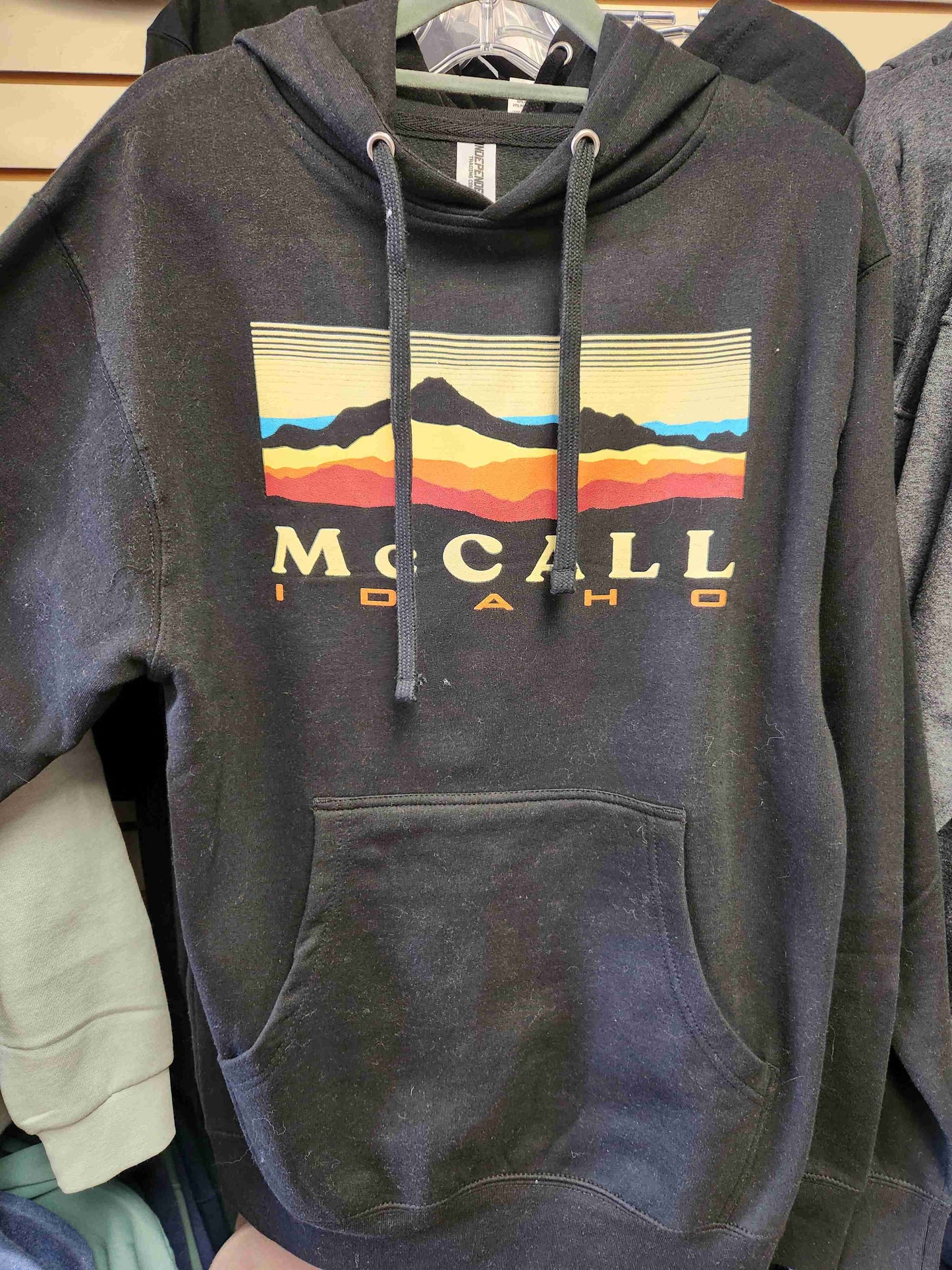 Black McCall Mountains Sweatshirt