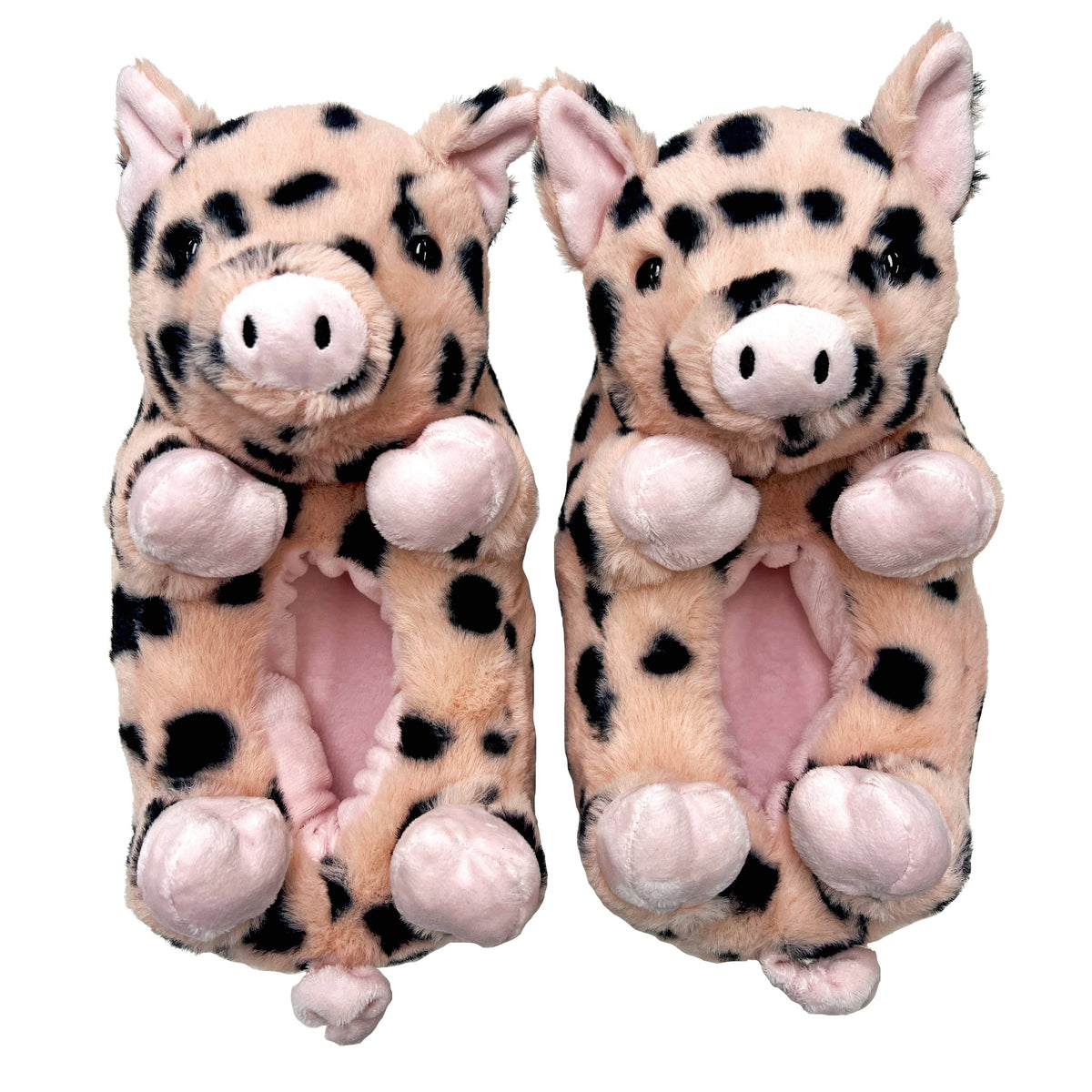 Sugar the Pig | Kid's Funny Animal Plush Non-Slip Slippers