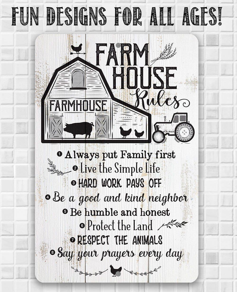 Farmhouse Sign | Farmhouse Rules