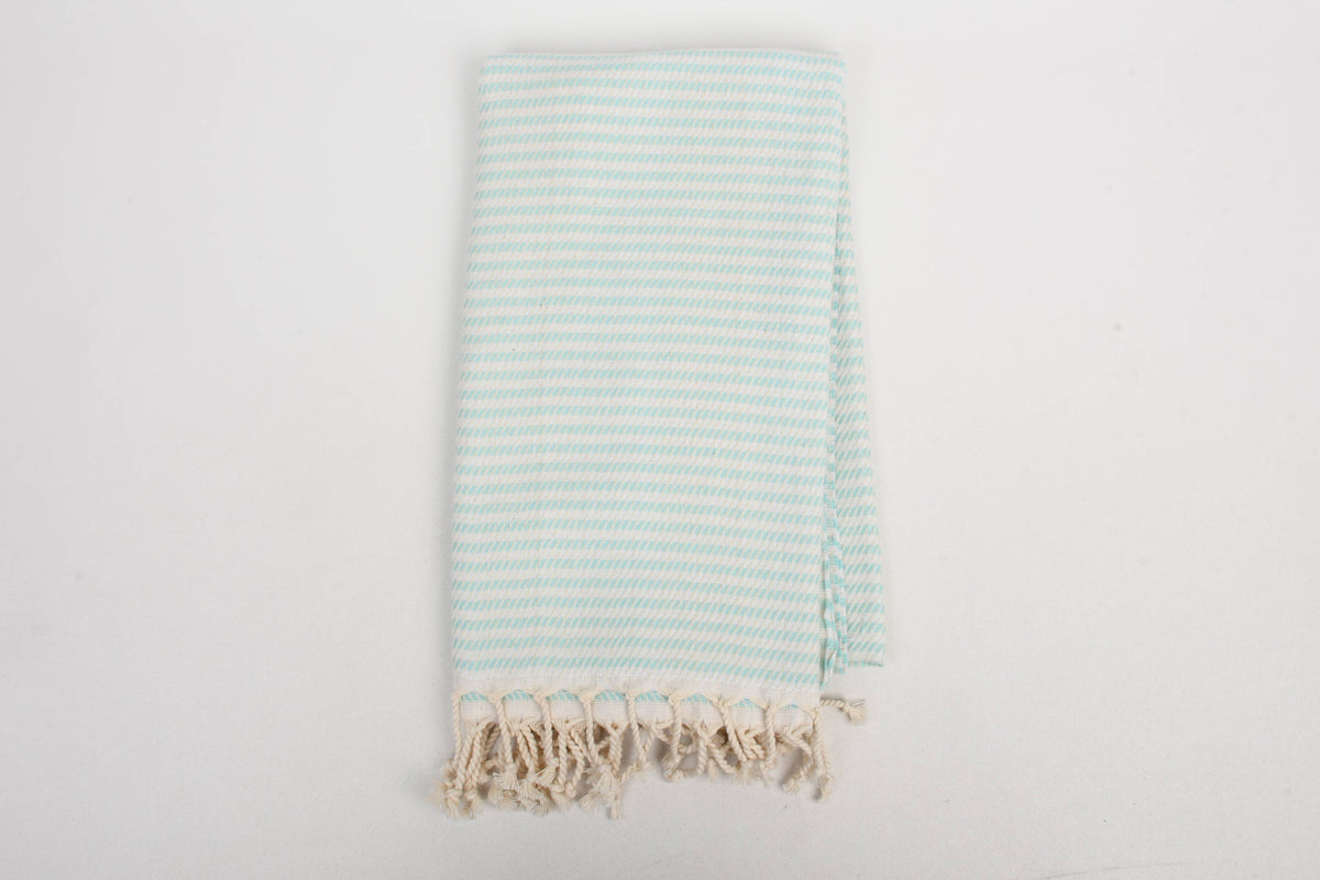 Striped Turkish Towel – Custom Name Embroidery
