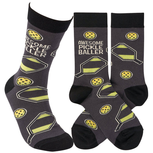 Awesome Pickleballer Socks