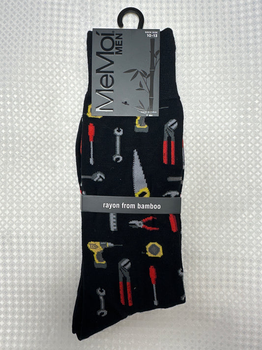 Mr.Fix It Men's Bamboo Crew Socks