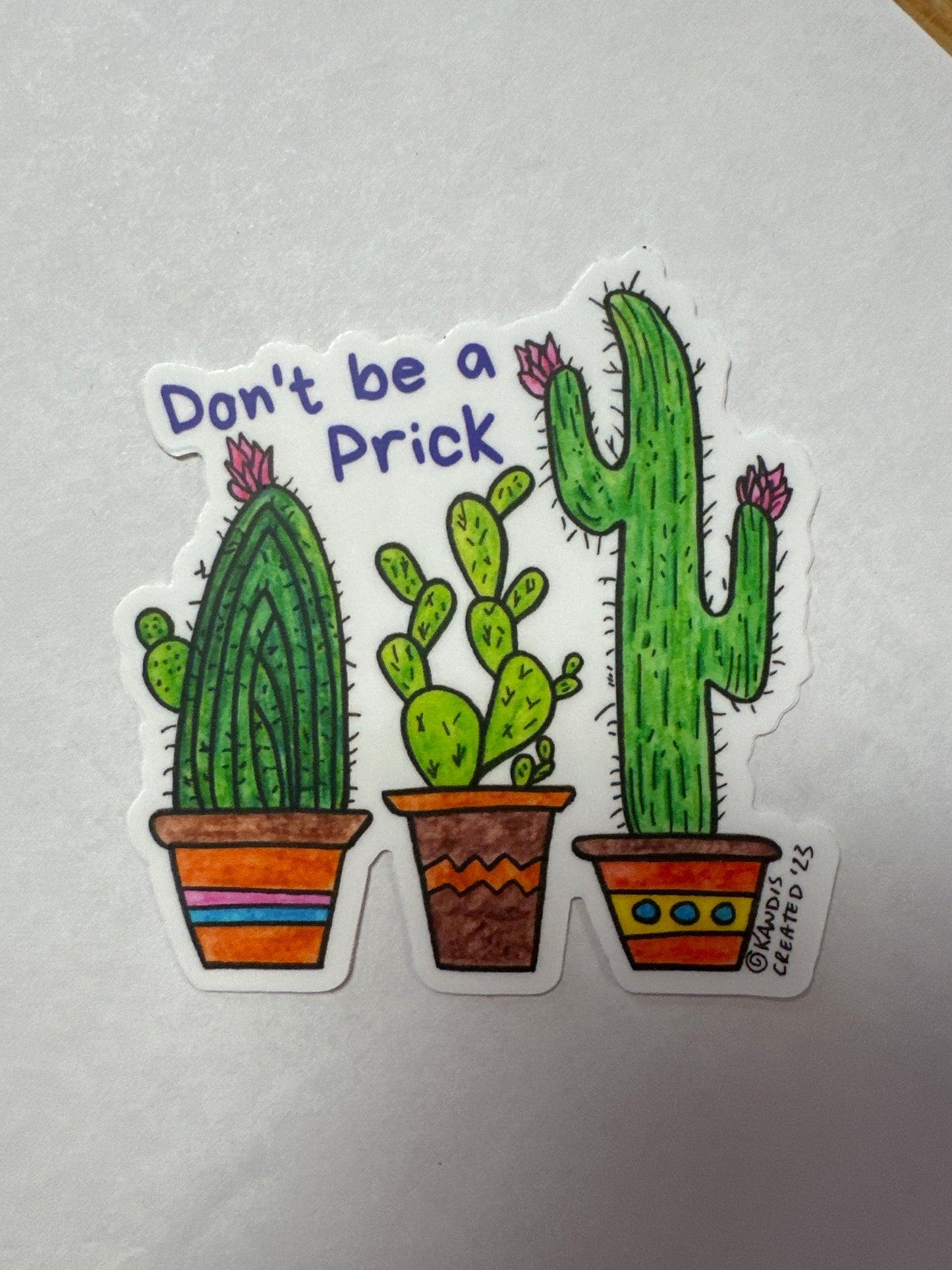 Prick Sticker
