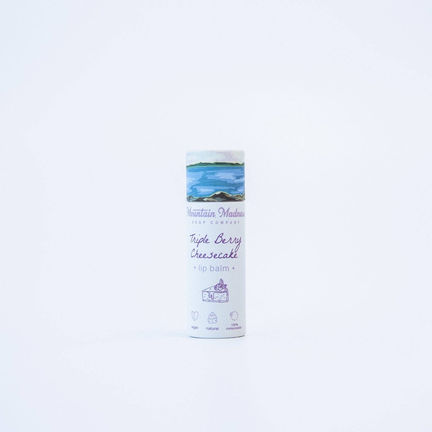 Triple Berry Cheesecake Lip Balm | Sweet & Creamy