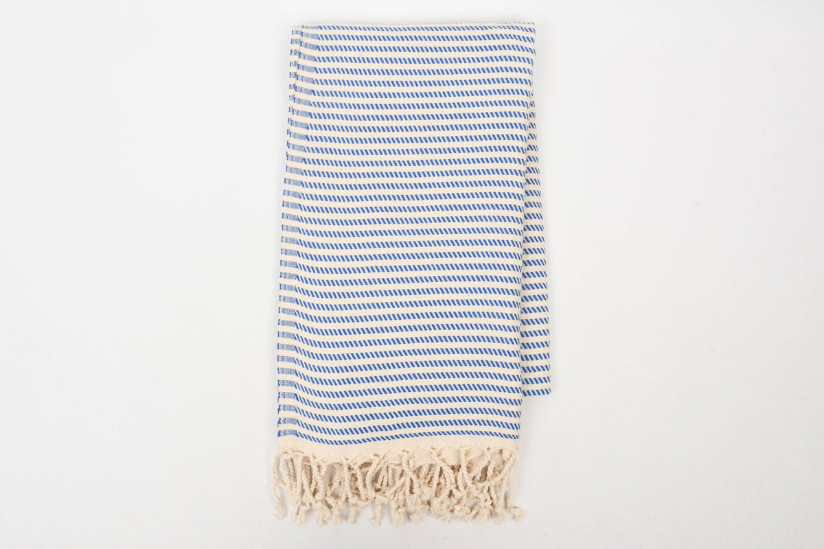 Striped Turkish Towel – Custom Name Embroidery