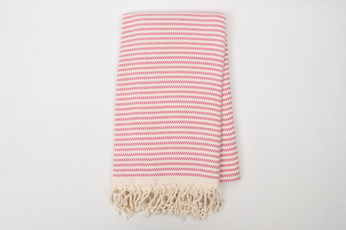 Striped Turkish Towel – Custom Name Embroidery