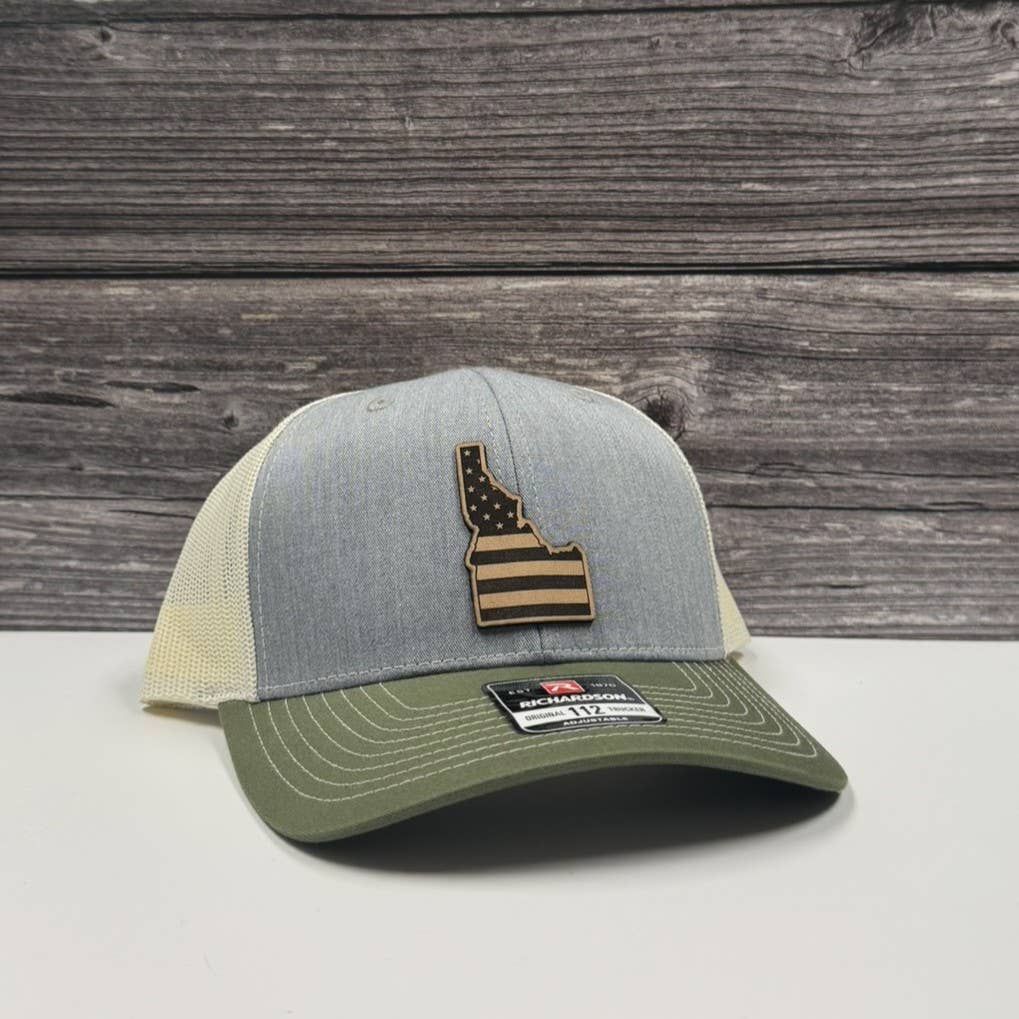 Idaho State Flag Outline Hat – 208tees