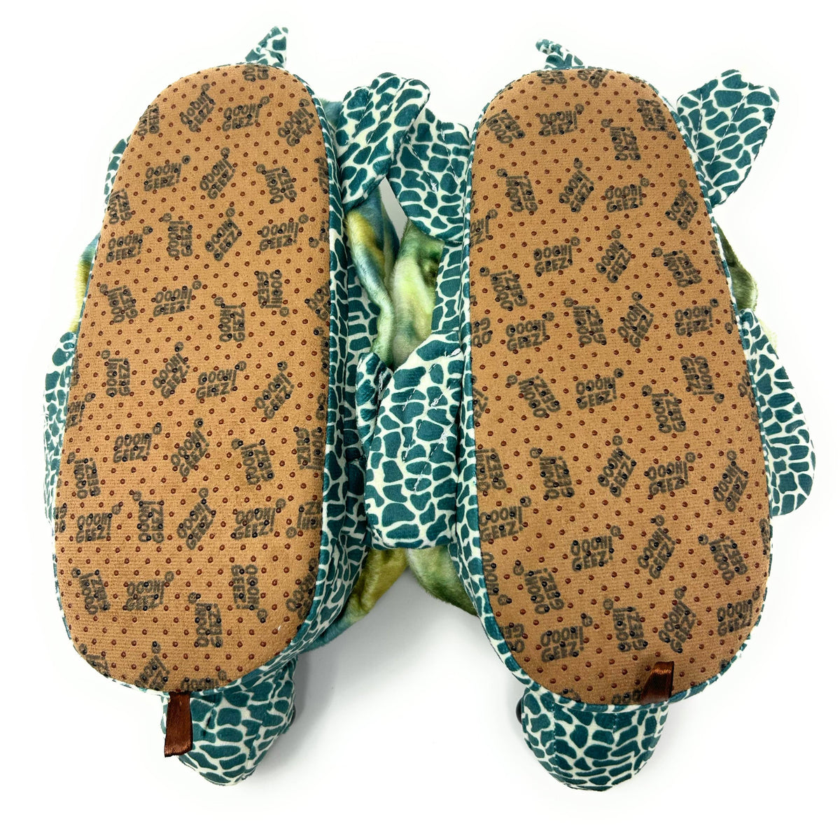 Bertie the Sea Turtle | Kid's Animal Plush Non-Slip Slippers