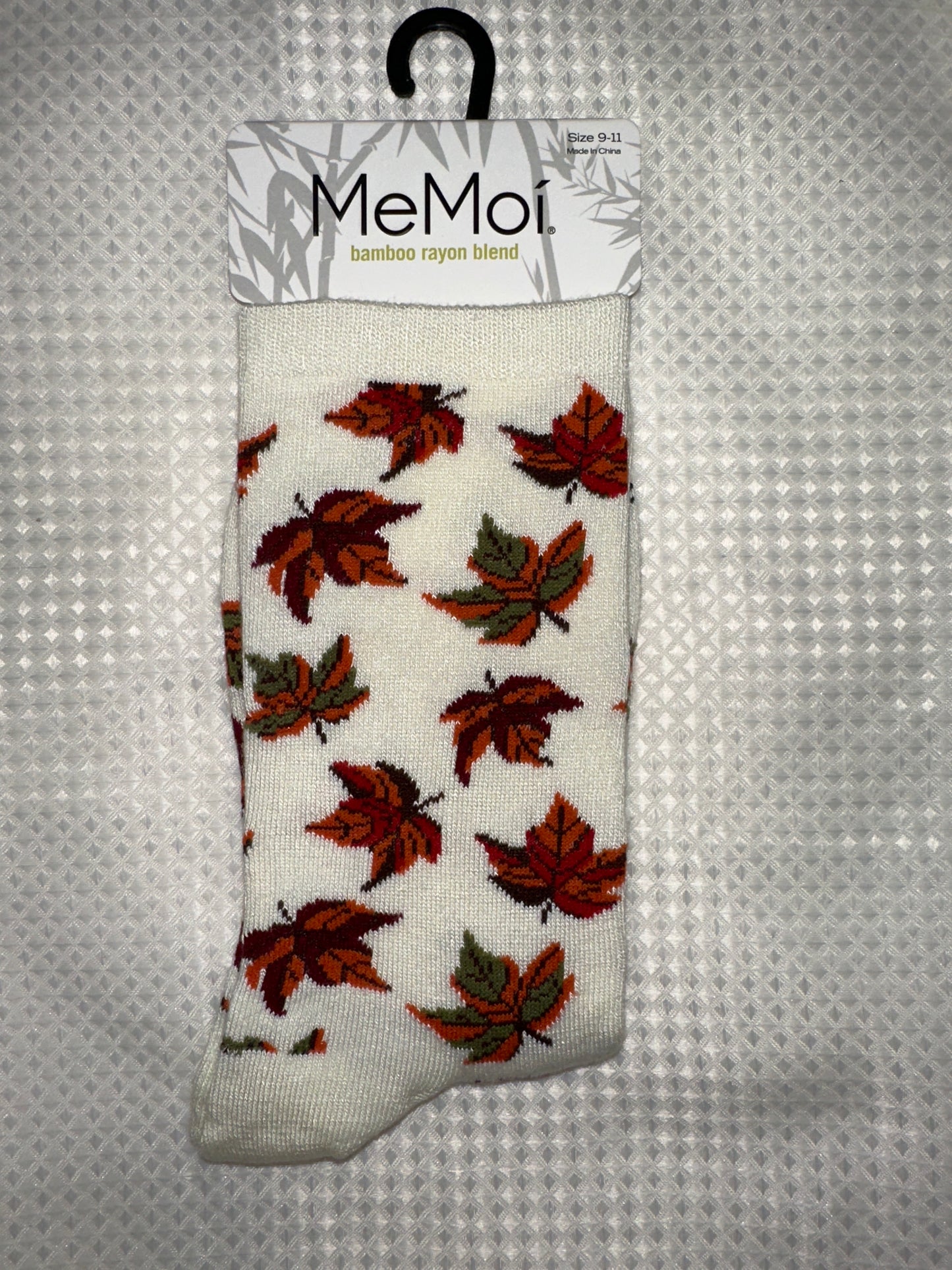 Leaf Bamboo Crew Socks