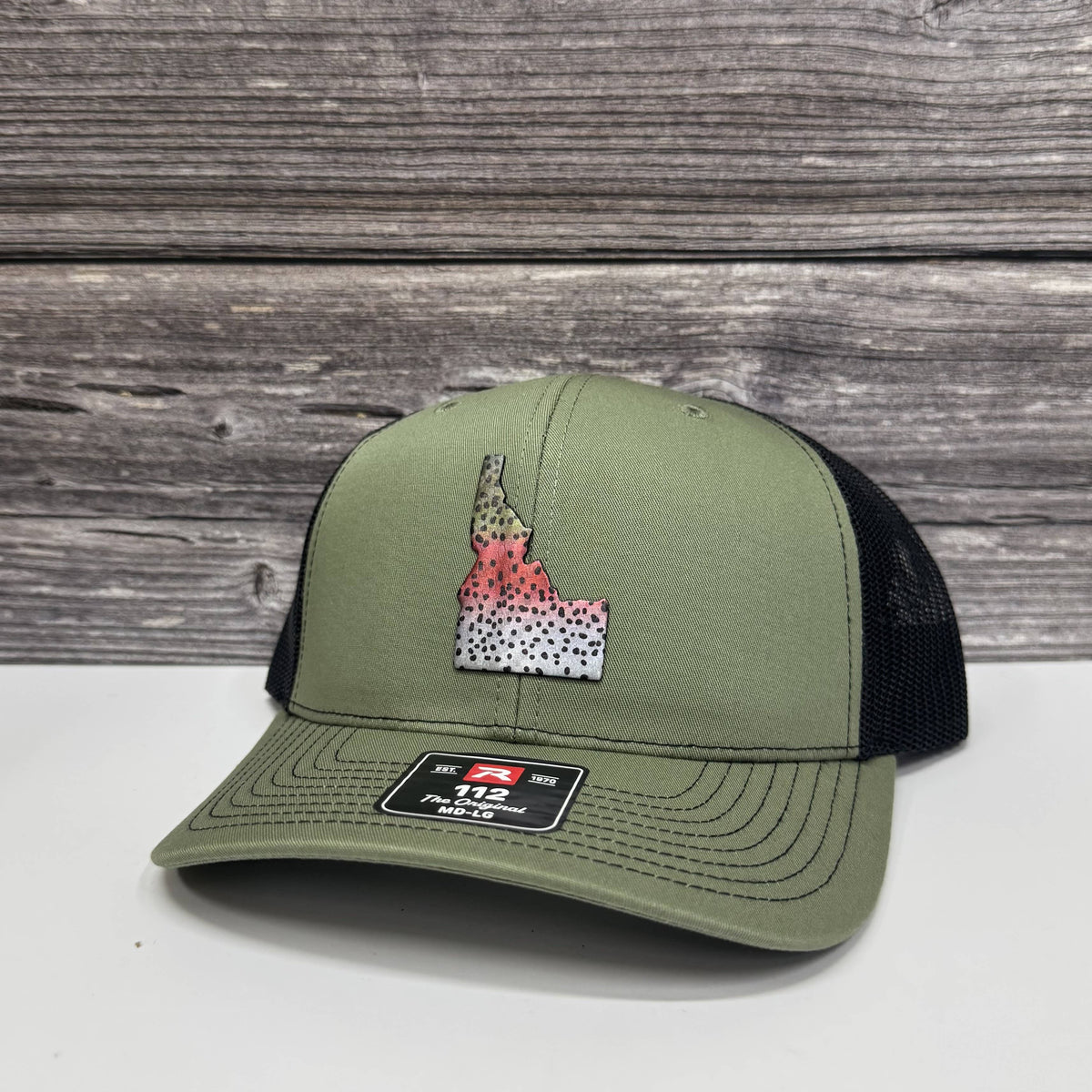 Rainbow Trout Idaho - Adjustable Snapback Hat
