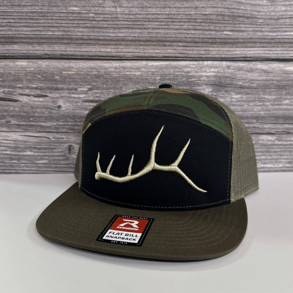 3D Embroidered Elk Antler Hat – 208Tees