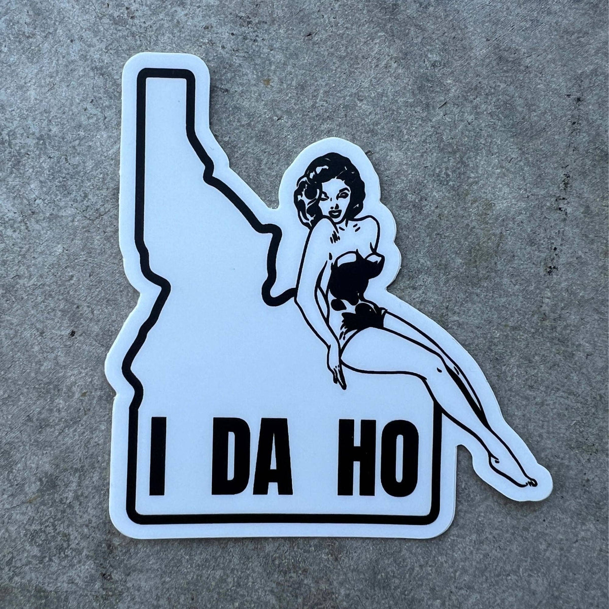 I - DA - HO Sticker - Funny Design - 3.5 Inch