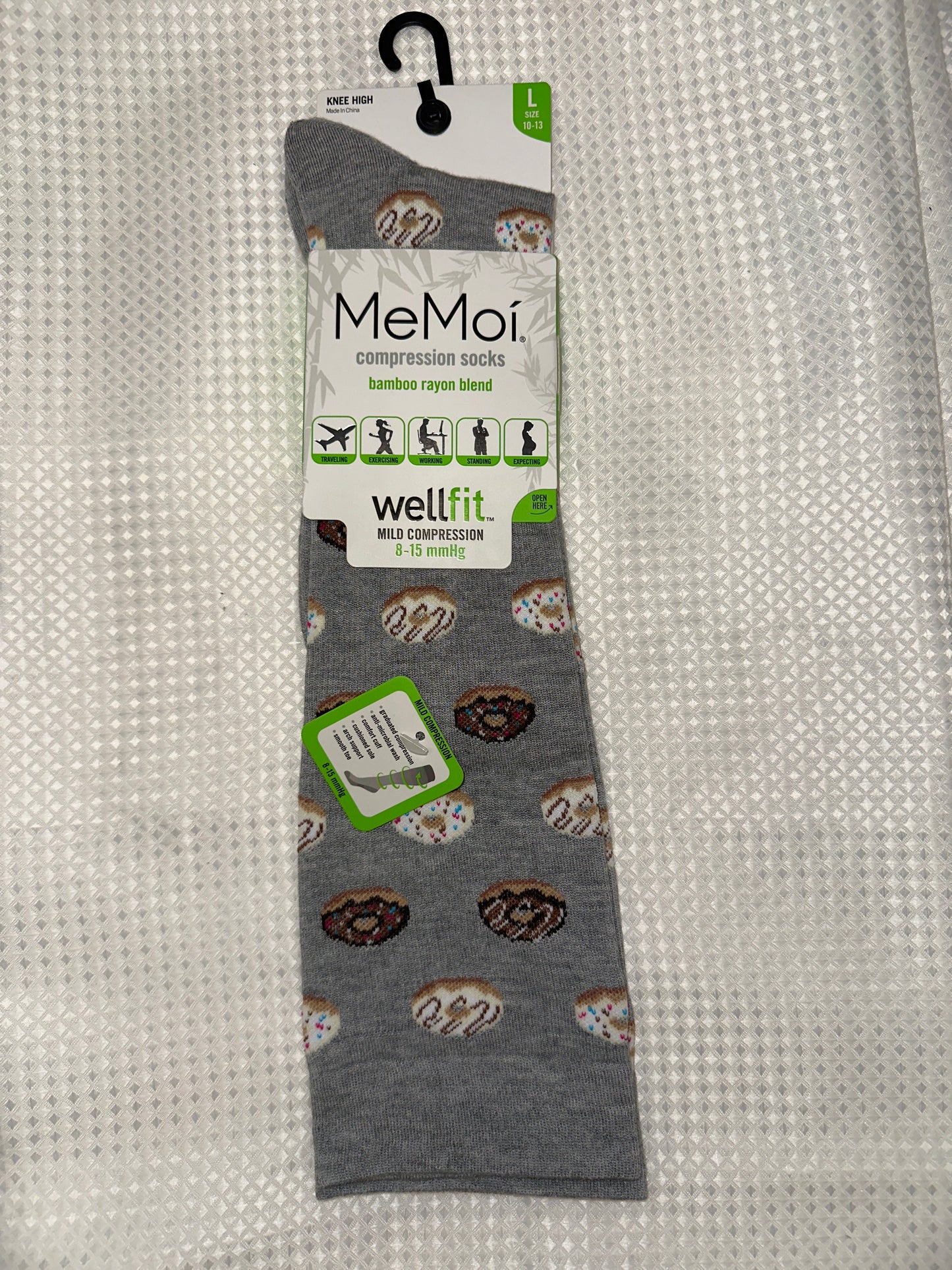 Donuts Men's Bamboo Compression Socks