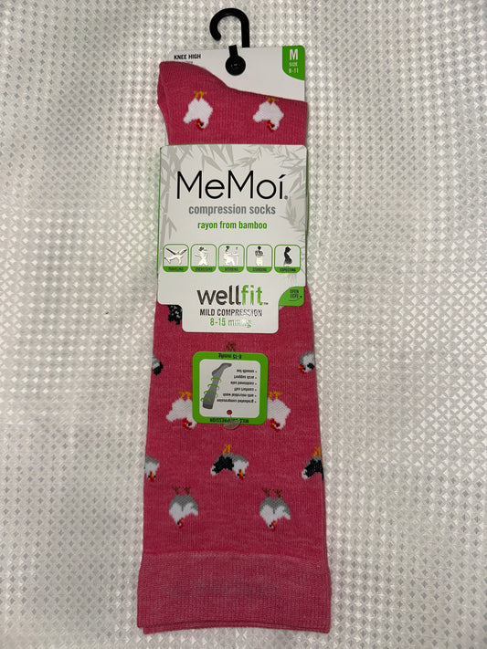 Roosters Bamboo Compression Socks