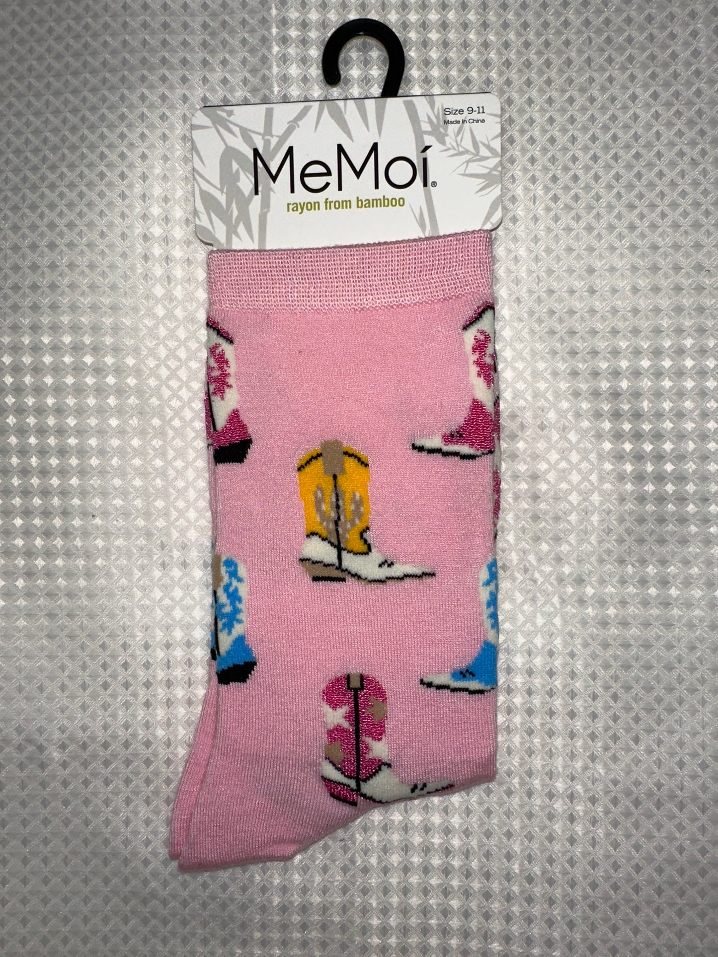 Sassy Boots Bamboo Crew Socks