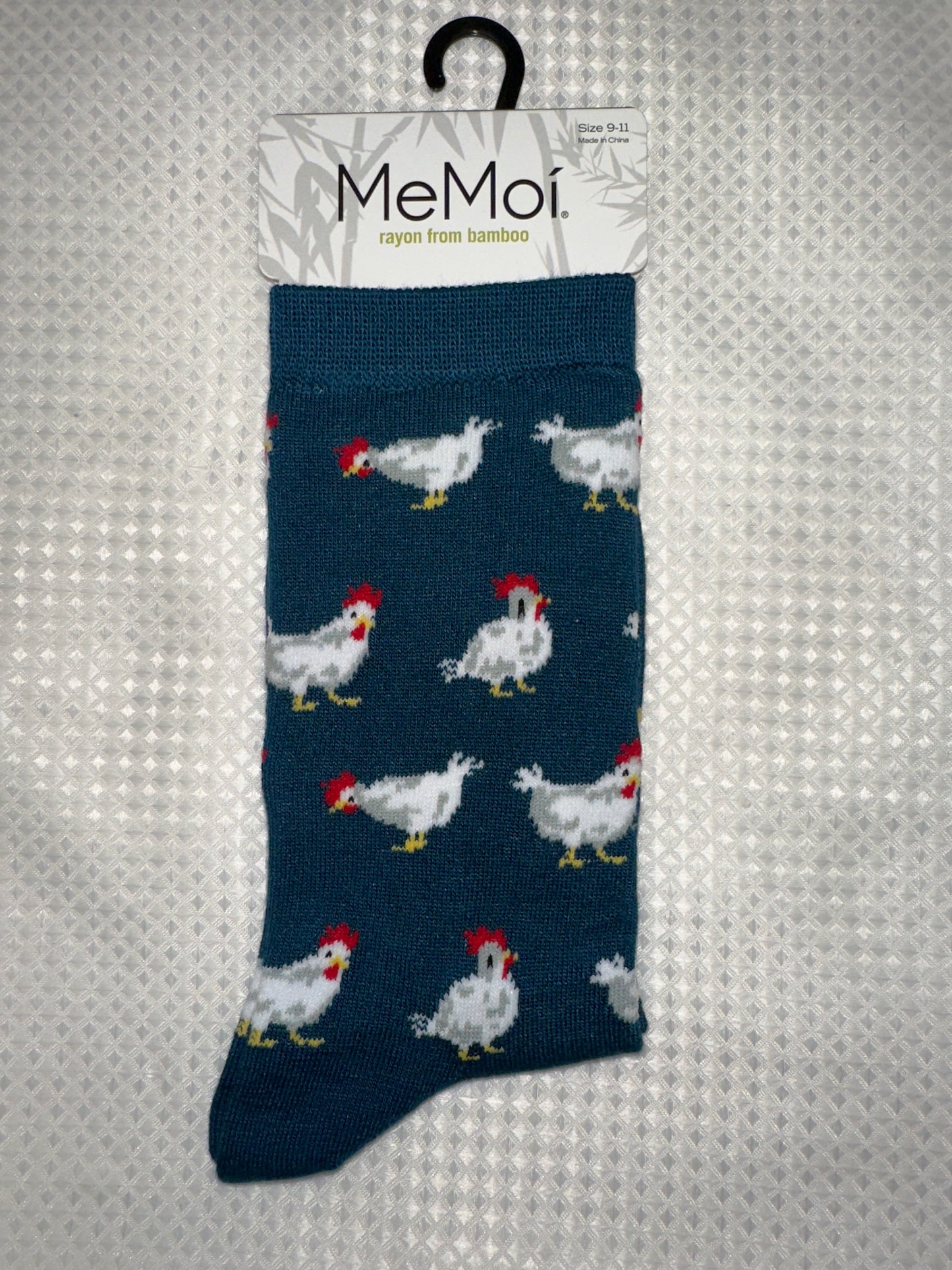 Chickens Bamboo Crew Socks