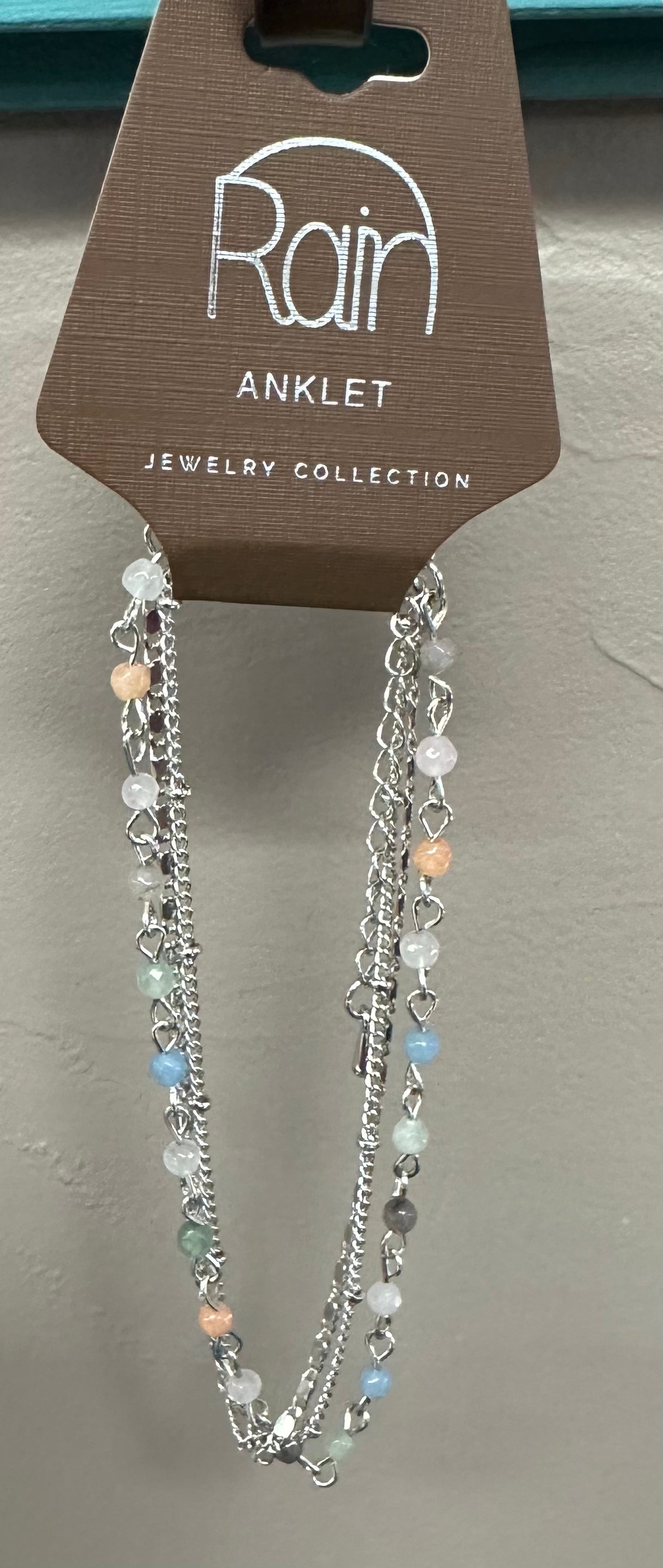 Mixed Bead Chain Anklet