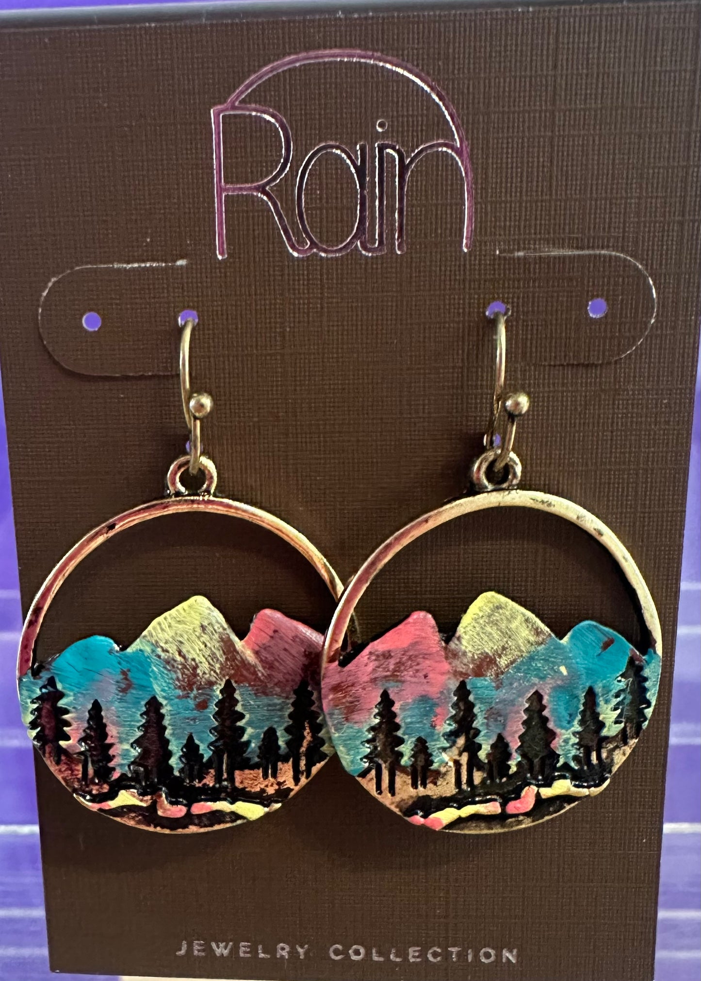 Sunrise Mountain Rain Earrings