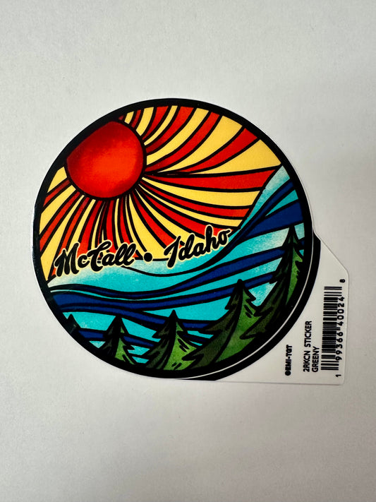 Greeny Pines Sticker