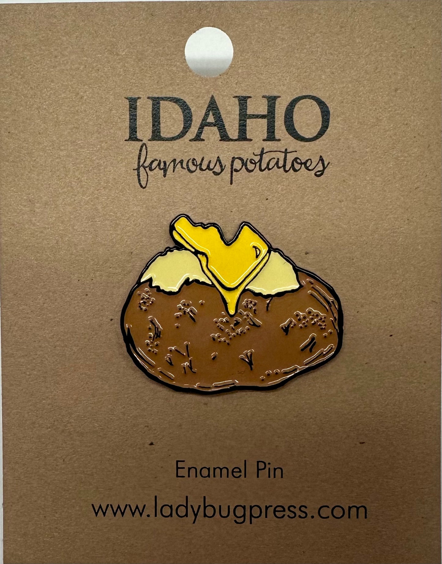 Idaho Spud Enamel Pin