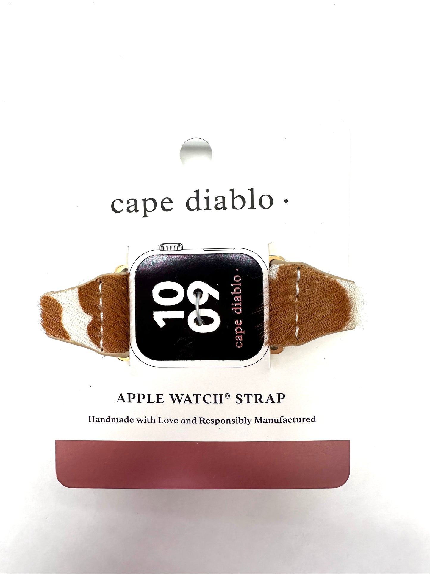 Savannah Sleek Leather Apple Watch Strap