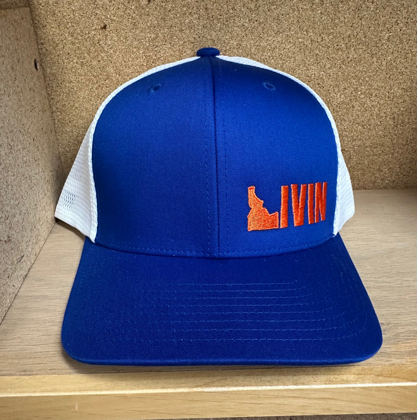 Idaho Livin BSU Hat (Blue/White/Orange)