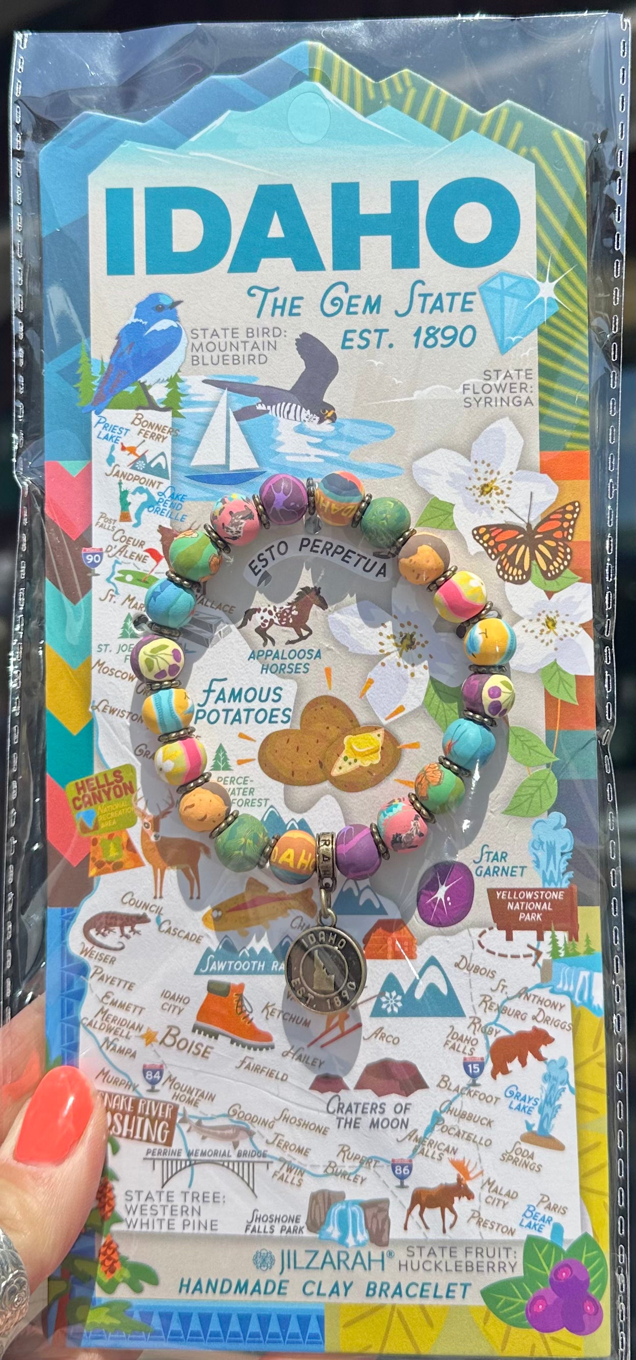 Gem State Travel Bracelet