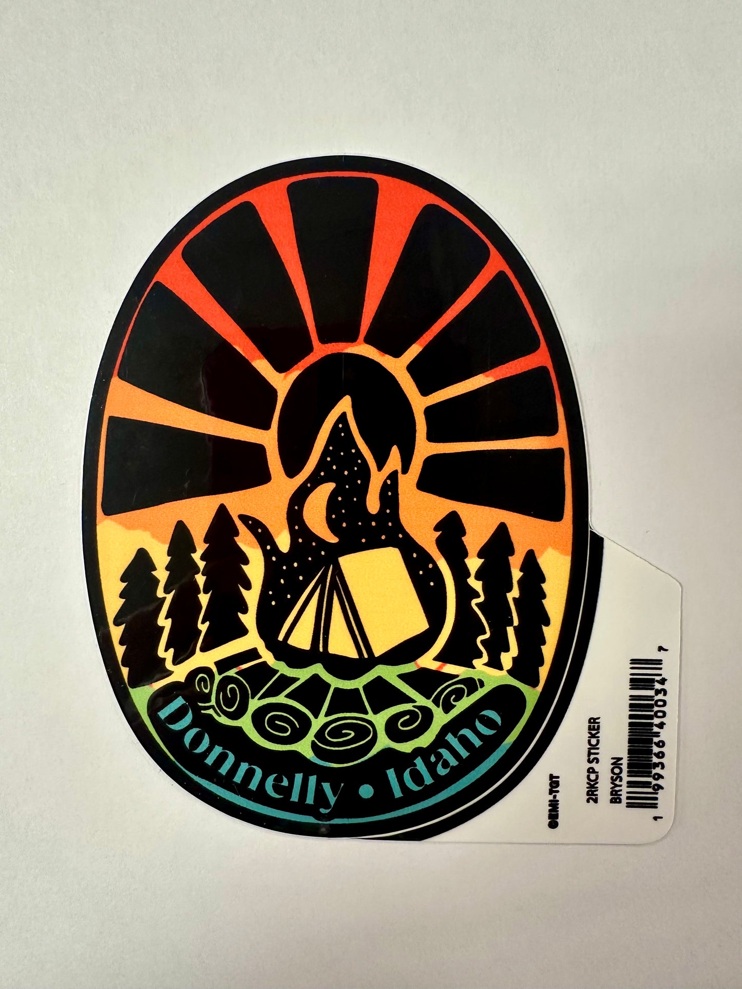 Bryson Campfire Sticker