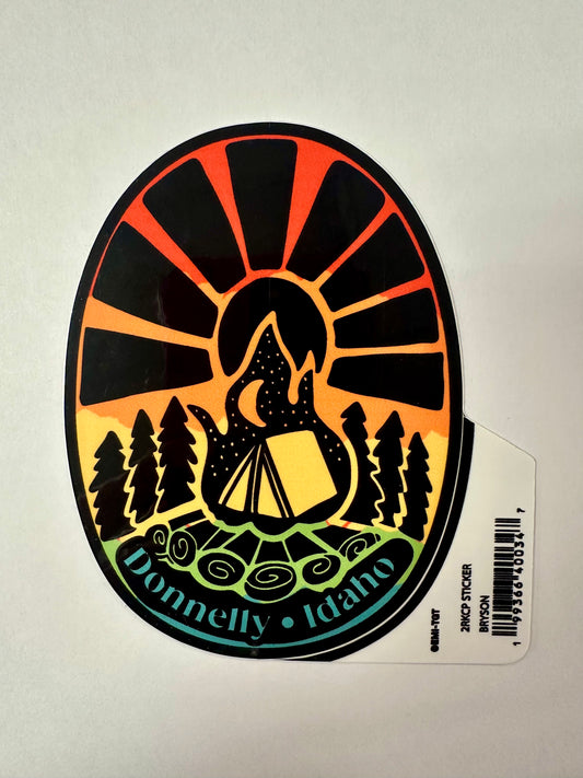 Bryson Campfire Sticker