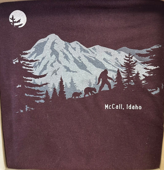 Blood Red BigFoot T-Shirt