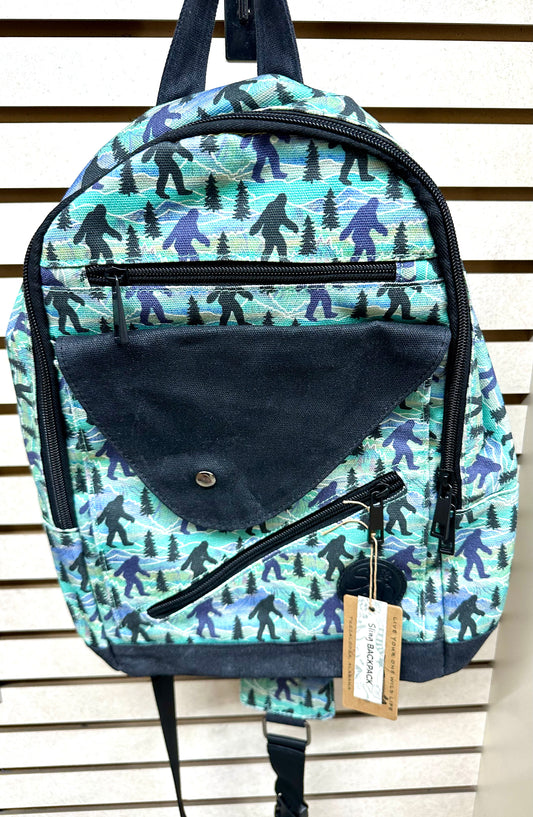 Sasquatch Mountain Sling Backpack
