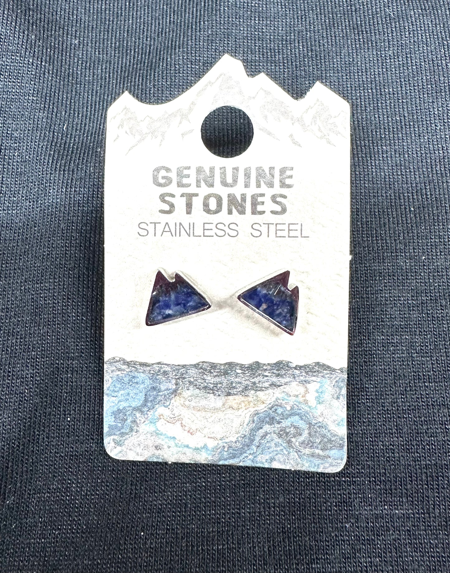 Mountain Stud Earrings